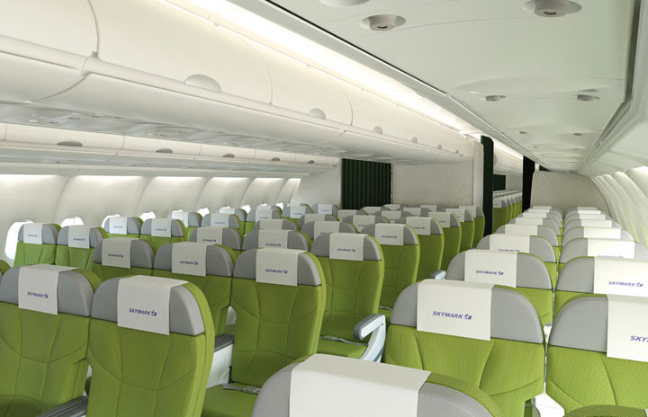 スカイマーク、A330は上級「グリーンシート」のみ 737は2クラスへ