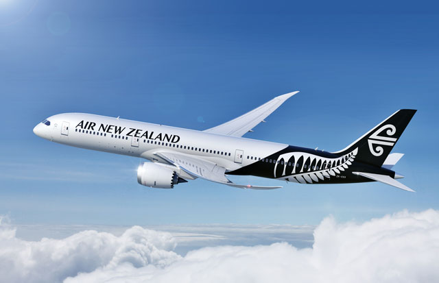 ニュージーランド航空 新機体デザインにシダの葉 今年後半から