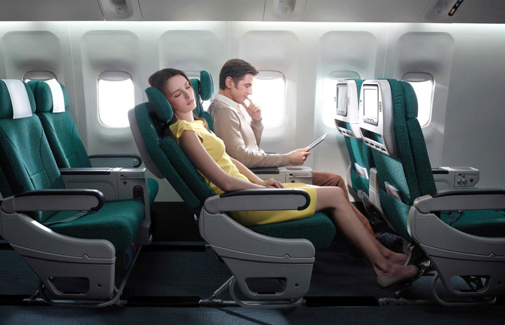 キャセイパシフィック航空、東京－香港線にプレエコ導入