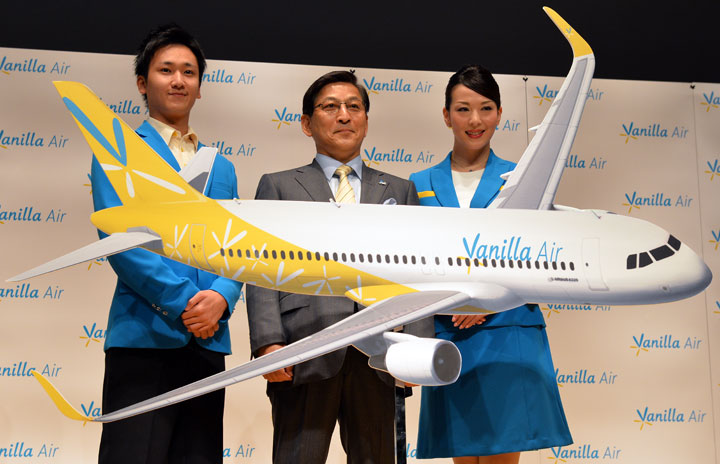 バニラ・エア、成田拠点に那覇や台北など4都市就航 12月20日から