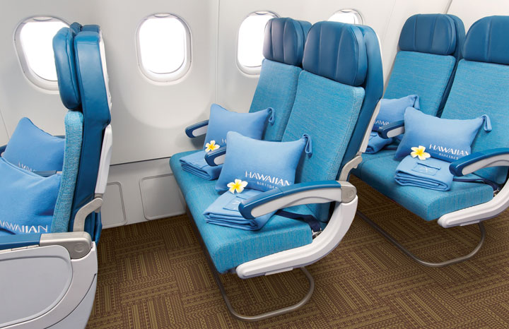 ハワイアン航空、プレミアム・エコノミー新設 14年6月から