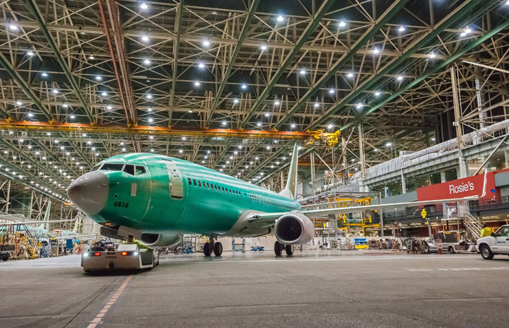 ボーイング737、月産52機に 18年増産へ
