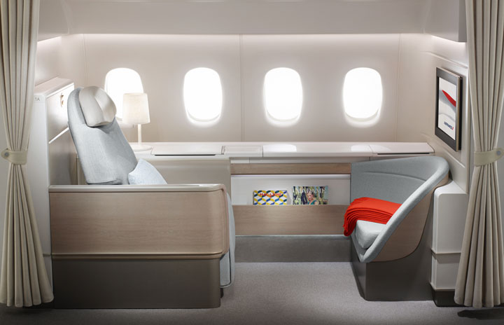 エールフランス航空、ファーストクラス一新 9月導入