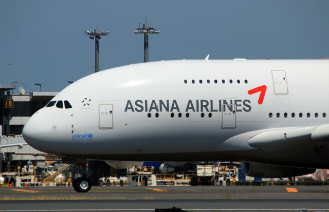 アシアナ航空 A380成田就航 7月から関空も