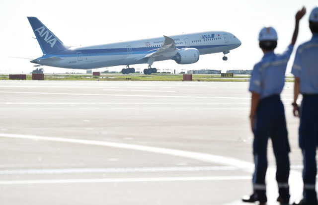 787 9が世界初就航 Ana篠辺社長 お肌にやさしい飛行機