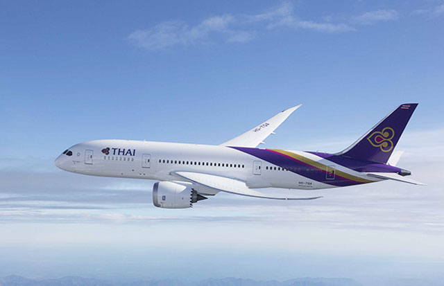 タイ国際航空 787を羽田線投入 成田と中部も計画