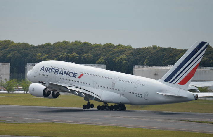 エールフランス、A380退役前倒し 新型コロナ影響、9機