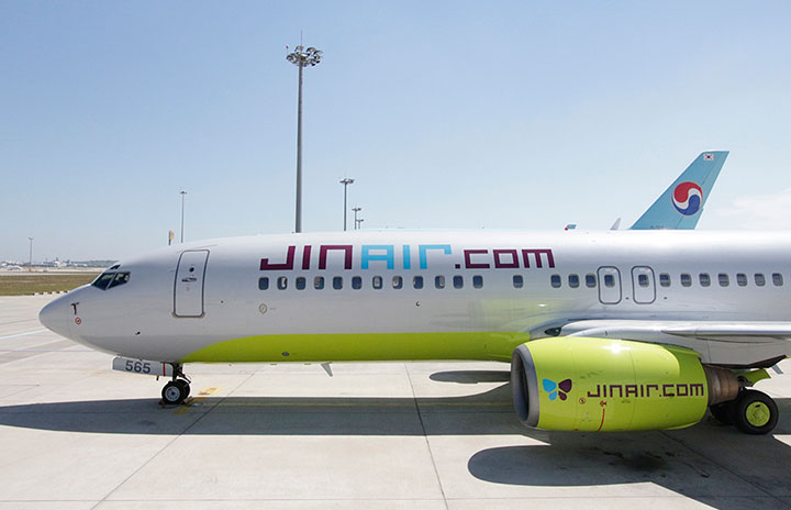 ジンエアー 釜山 関空9月就航 1日2往復