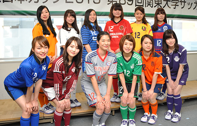 Jalカード 関東大学サッカーに協賛 第4期jufa Girlお披露目