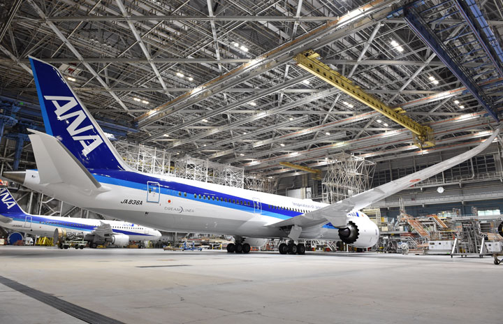 ANA、787-9国際線仕様を5月就航 リアルタイムでテレビ視聴も