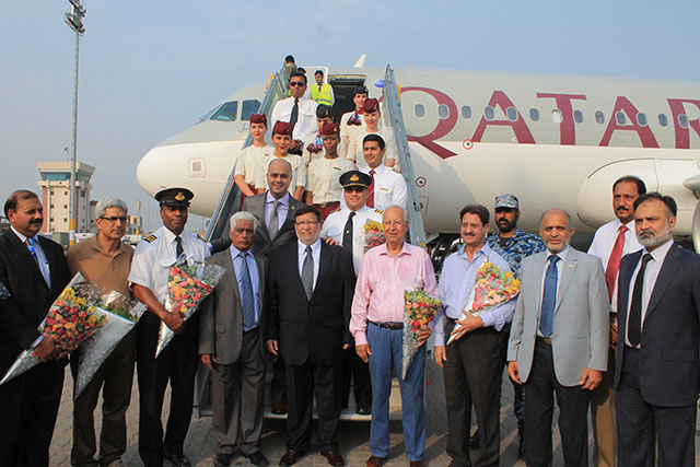カタール航空 パキスタン便強化 7都市乗入れへ