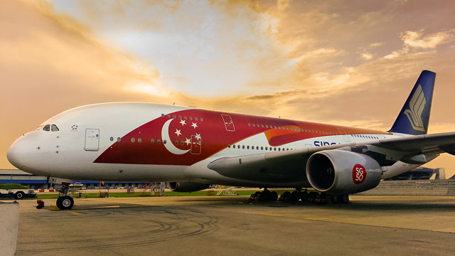シンガポール航空、成田に建国50周年A380運航へ