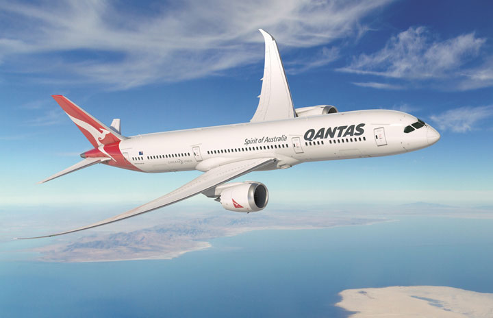 カンタス航空、787-9を17年導入 747置き換え