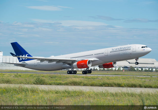 スカンジナビア航空 A330-300