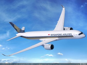 シンガポール航空 11月ロサンゼルス直行便 超長距離型a350で