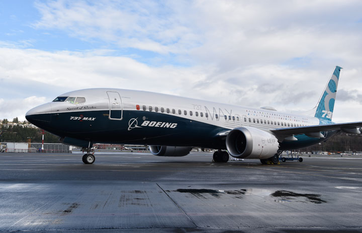 737MAX、米投資会社が24機発注