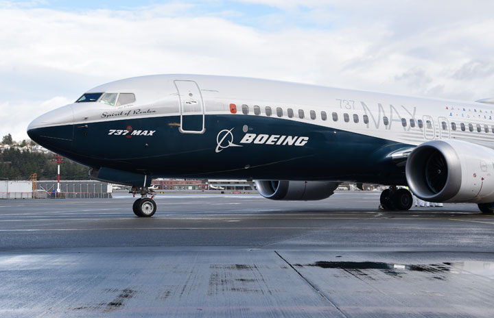ボーイング、737MAX納入再開　受注90機で大きく前年超え、20年12月