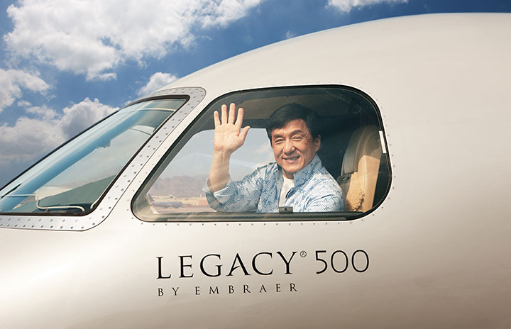 ジャッキー・チェン、レガシー500初受領 中国初の顧客に