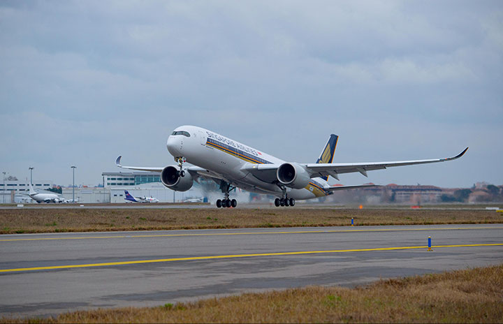 シンガポール航空 サンフランシスコ直行便10月開設 A350で16時間