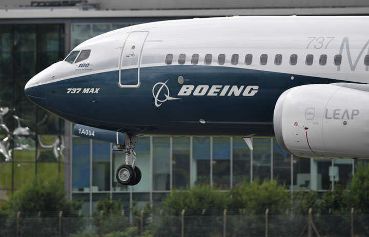 ボーイング受注、前年6倍超　787納入ゼロ続く、8月実績