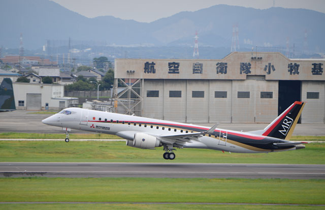 Mrj 名古屋出発しフェリー再挑戦 新千歳経由で米国へ