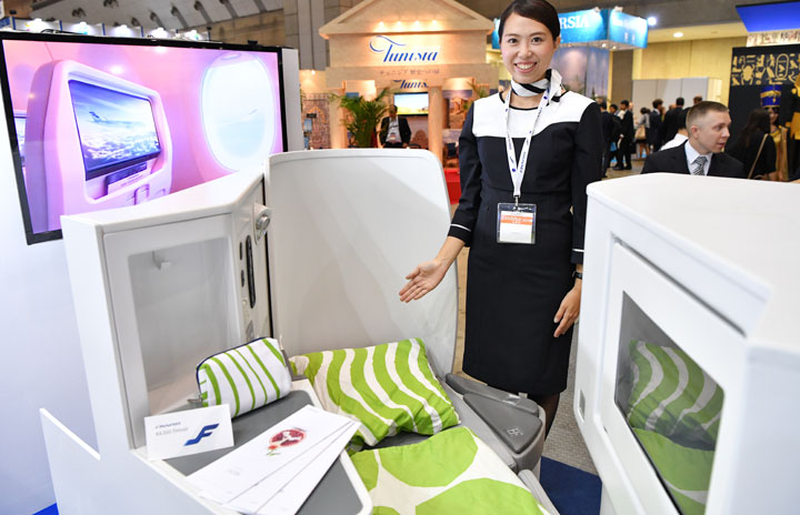 フィンエアーのA350、10月に日本初飛来 ツーリズムEXPOにビジネス