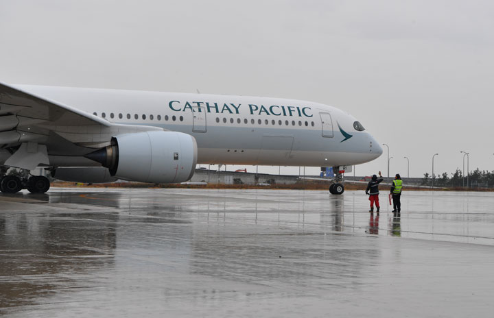 キャセイパシフィック航空、18年中ごろにA350-1000 A340、年内退役