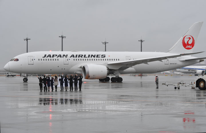 JAL、羽田－広州に787就航 767から機材変更