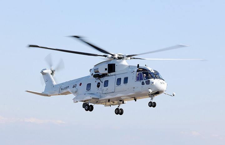 川重、MCH-101最終号機納入 海自向け