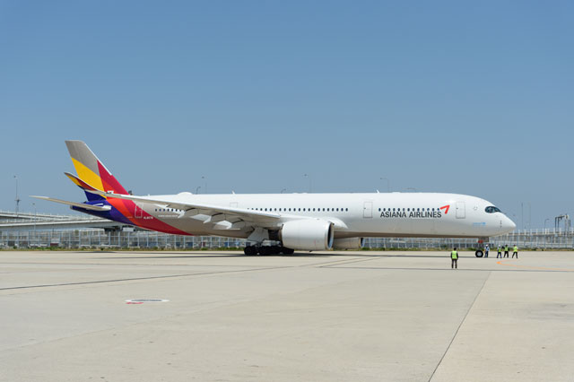 アシアナ航空 A350関空就航 1日2往復 7月に2号機
