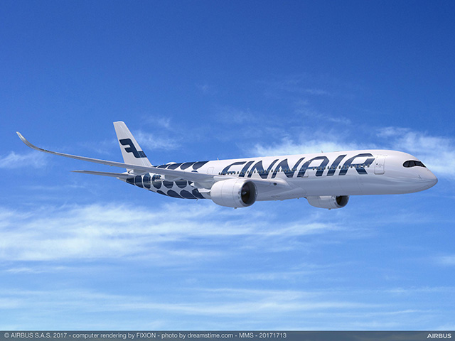 フィンエアー、A350でもマリメッコ 特別塗装機、9月受領へ
