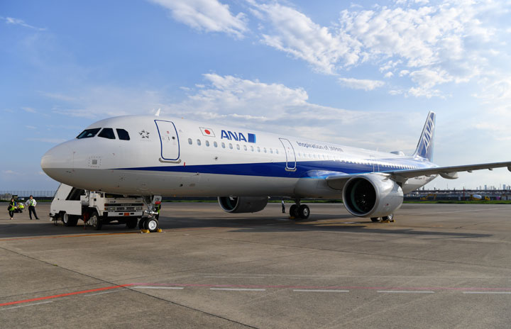 Ana 羽田 富山にa321 高需要期に供給増