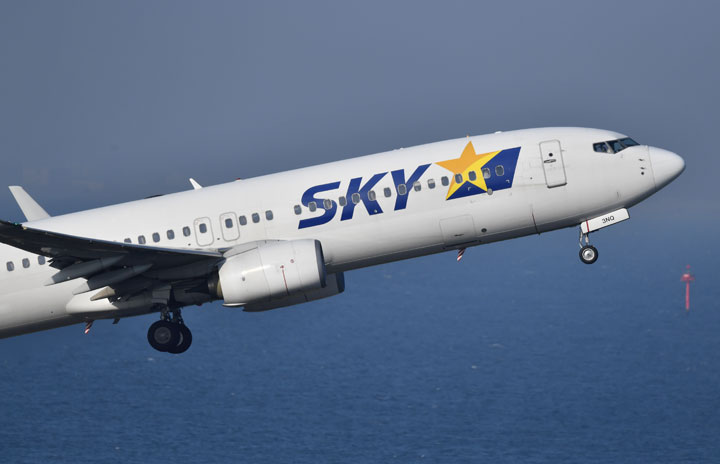 スカイマーク、12月減便率2.8％に　大幅改善、23日以降は全便運航