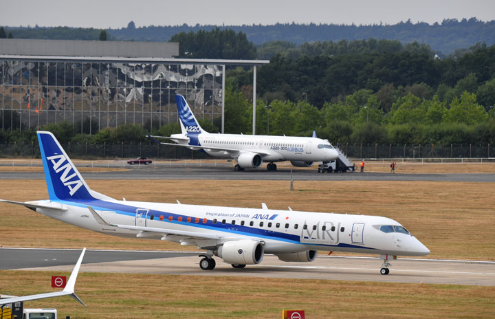 ボンバルディア、三菱航空機を提訴 MRJ型式証明で