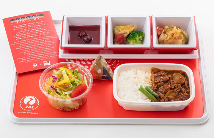 JAL、若手有望シェフの機内食 RED U-35ファイナリスト監修