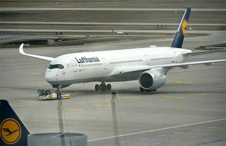 ルフトハンザ 羽田 ミュンヘン8月再開 A350で週3往復