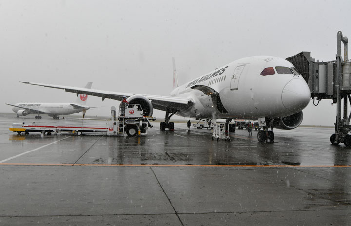 JAL、787で旭川－ホノルルチャーター 帰国便が国際線ターミナル初便に