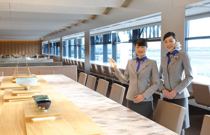 ANA、伊丹空港に新ラウンジ 滑走路に面し広さ拡充