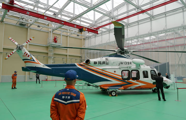 静岡エアコミュータ、静岡空港にレオナルドMRO施設開業