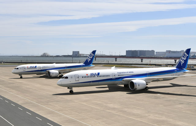 Ana 787 10公開 胴体最長の787 新シートで東南アジア路線に