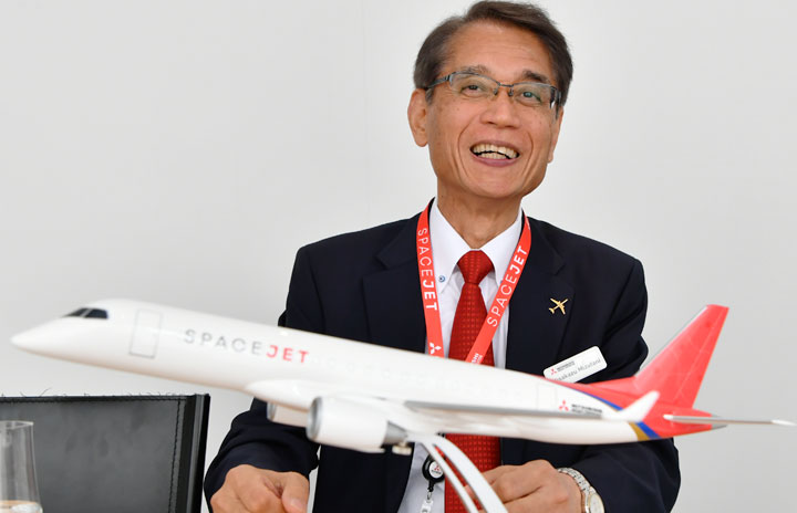 M100は貨物室小さく客室広く」 特集・水谷社長に聞く三菱スペースジェット