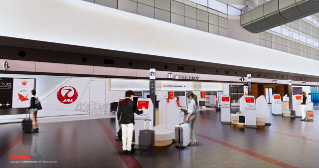 JAL、羽田国内線カウンター刷新へ JGCは個室化、スマート空港20年開始 JAL、羽田国内線カウンター刷新へ JGCは個室化、スマート空港20年開始