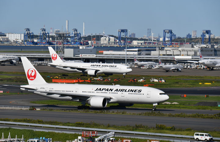 JAL国内線、4月は35％減便　運休は成田2路線