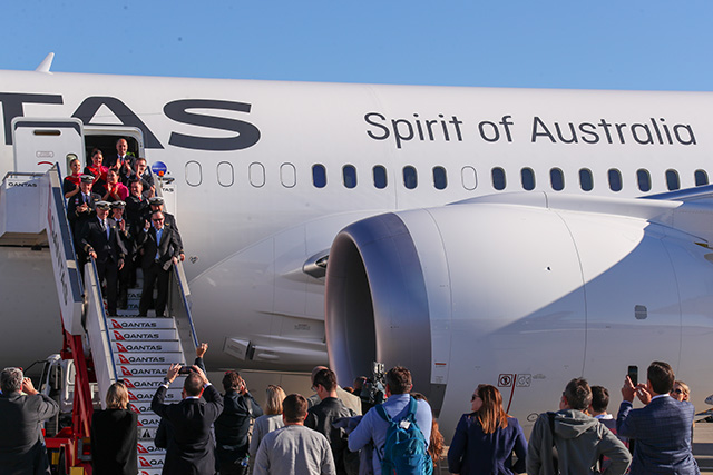 カンタス航空 19時間の調査飛行 ニューヨーク発シドニー直行便 787で