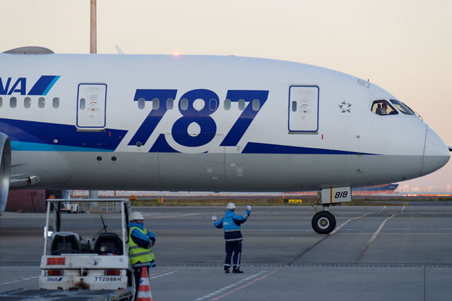 Anaの787ロゴ塗装機 まもなくラストフライト 残り1機ja818a