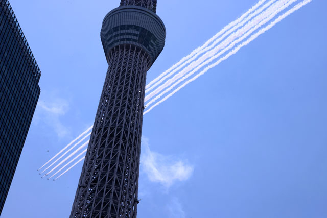 ブルー インパルス 東京 ルート