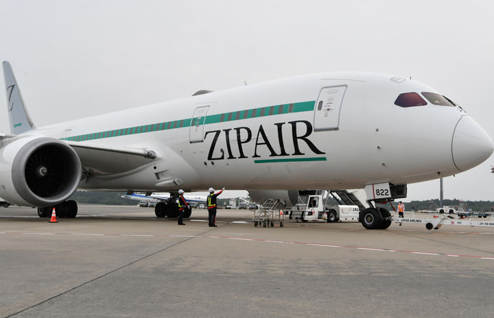 ZIPAIR、ホノルル一部運休　1月末まで3往復減便