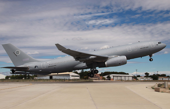 NATO、A330MRTT初号機受領 欧州6カ国運用