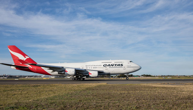 SKYMARKS 1/200 カンタス航空 B747-400 ファイナルフライト VH-OEJ (SKR1064) 