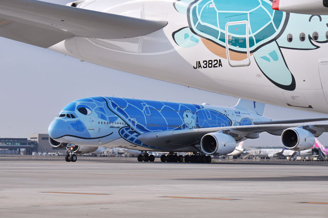 遊覧 Ana 飛行 a380